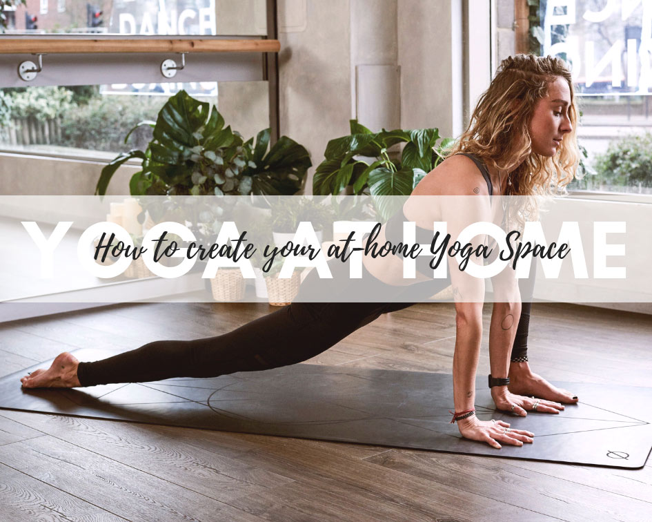 Creating a home yoga space