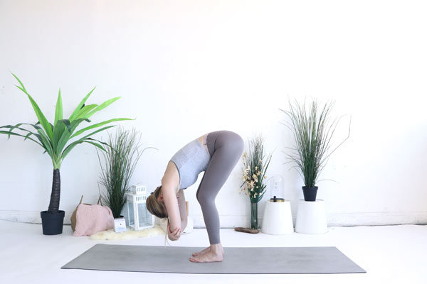 Forward Bend is a great pose to start the new year