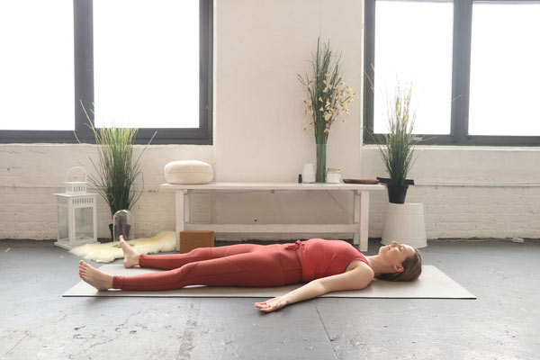 Savasana - self-love yoga