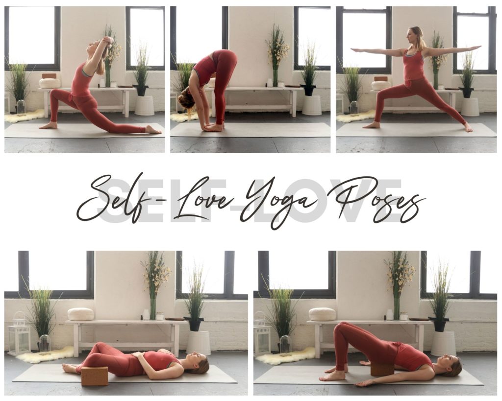 Practice these self-love yoga poses to connect to your body and open your heart