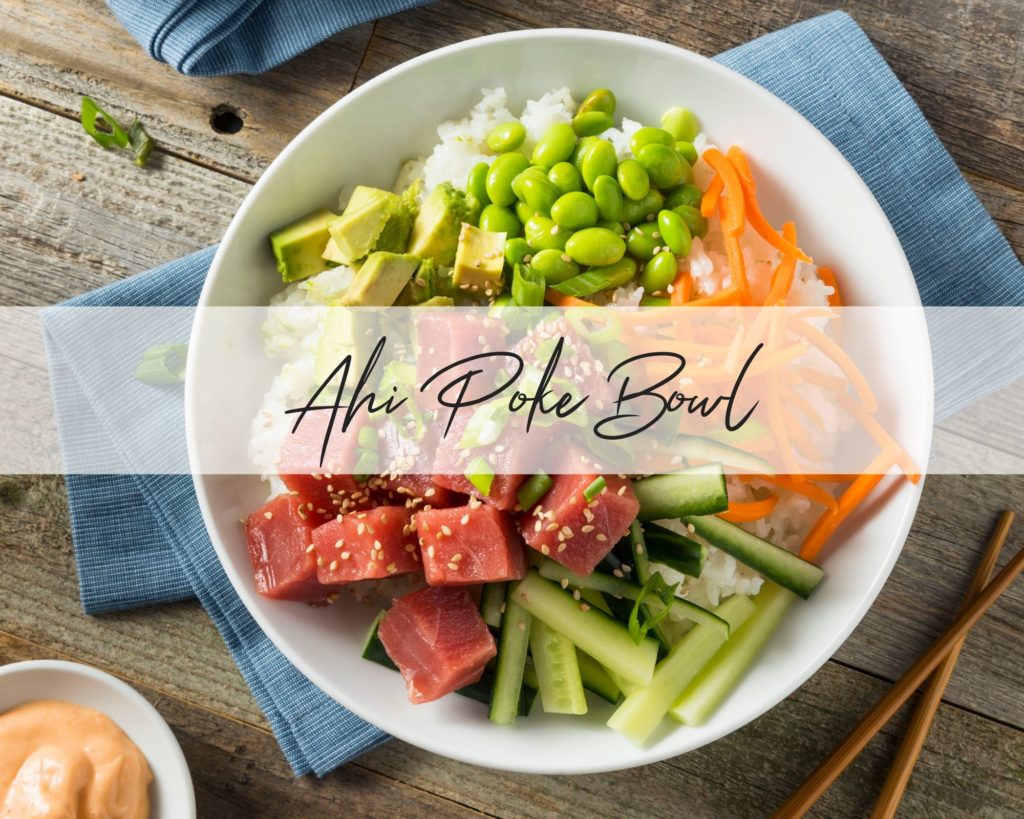 Try this delicious and so easy Ahi Poke Bowl