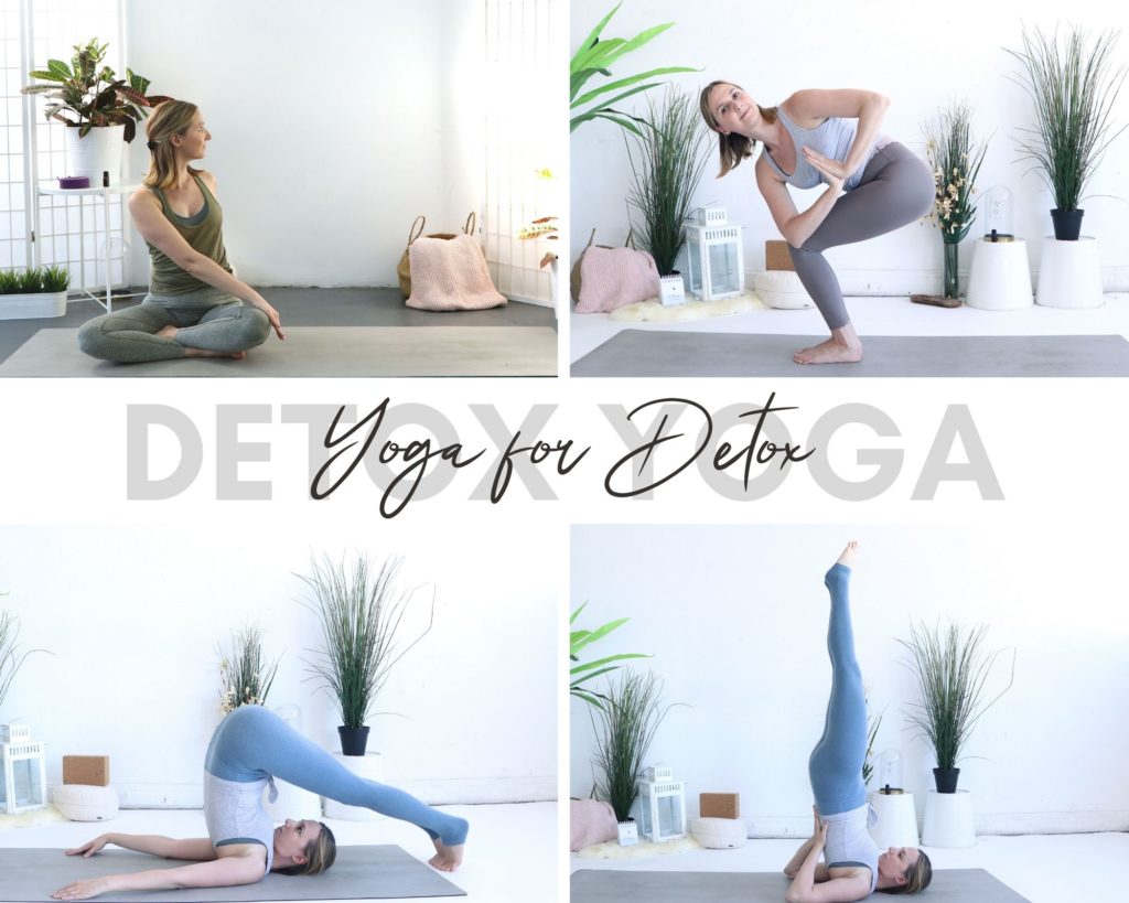 Read here how to use yoga to help your body to detox