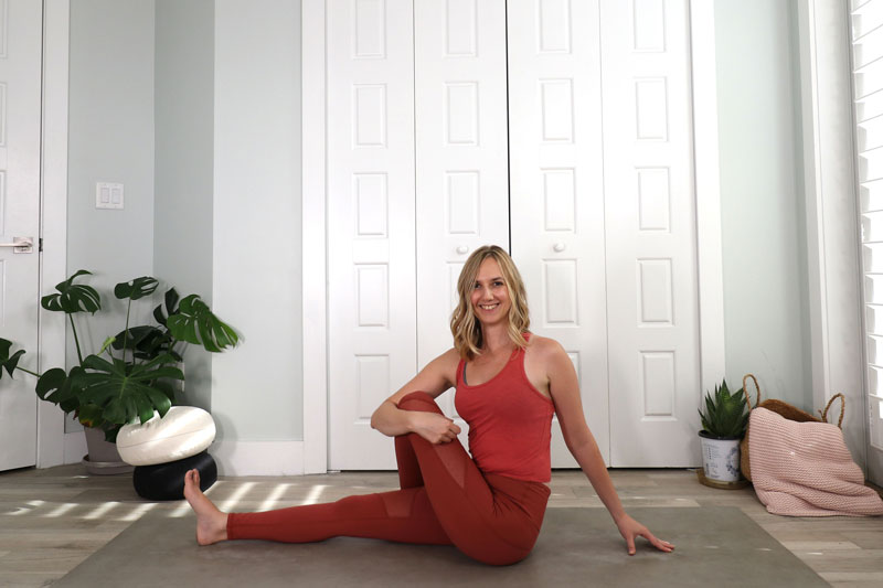 Seated Twist for Detox