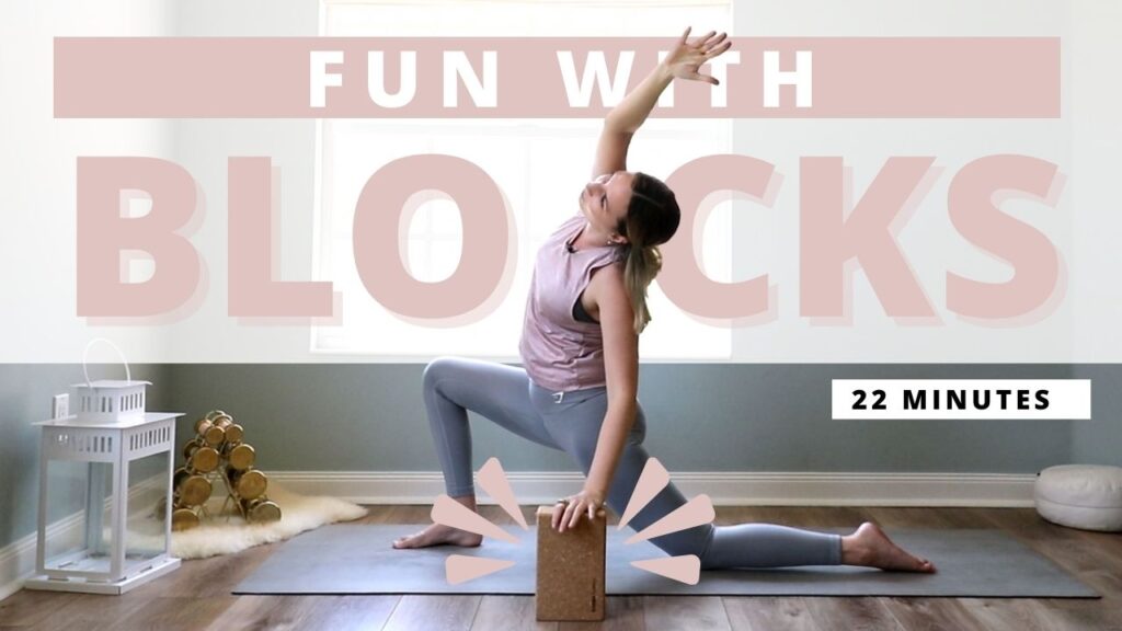Fun with Yoga Blocks