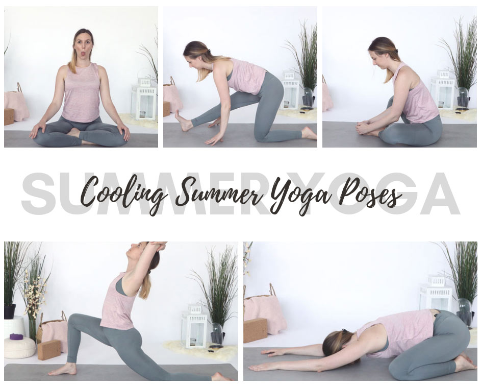 Try our favorite summer yoga poses to cool down