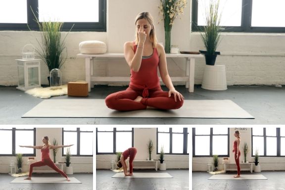 Here are my top tips and favorite yoga poses for the holiday season