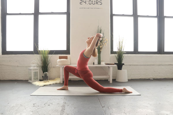 Low Lunge - self-love yoga