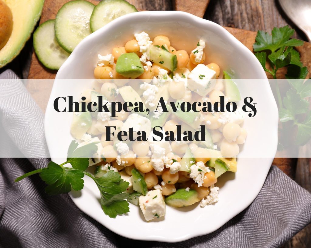 Chickpea, Avocado and Feta Salad
