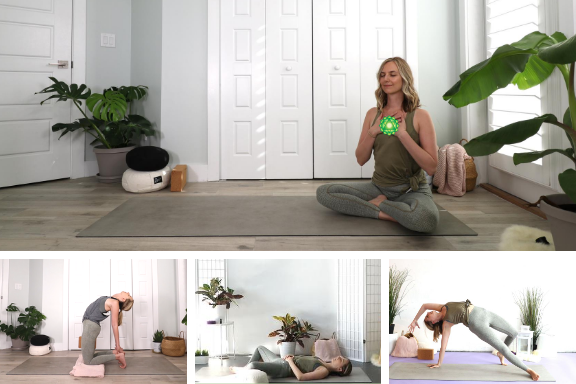 Heart Chakra Yoga - Blissflow