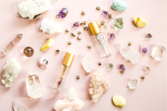 Essential Oils and Crystals for each Chakra